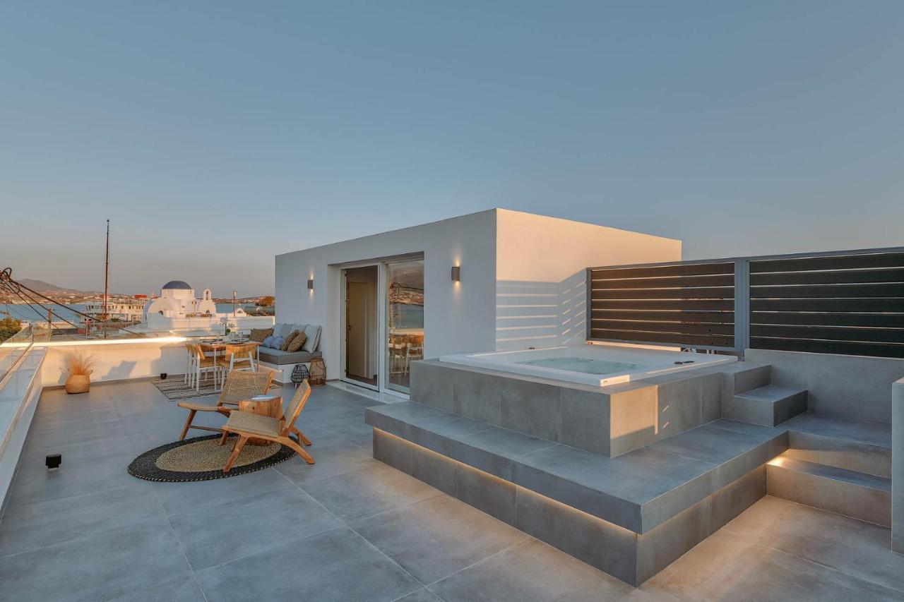 Nautica Suites - Grand Suite With Jacuzzi Antiparos Exteriör bild